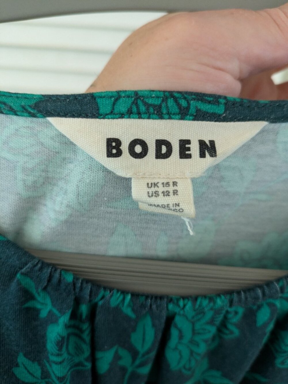 Boden Louisa Short Jersey Dress, Size 12 - Picture 5 of 6